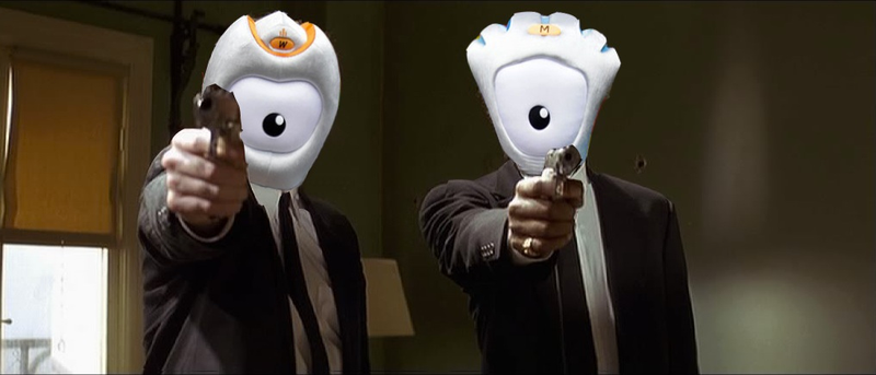 Illustration for article titled A Roundup Of London Olympic Mascot Photoshop Fun (UPDATES!)